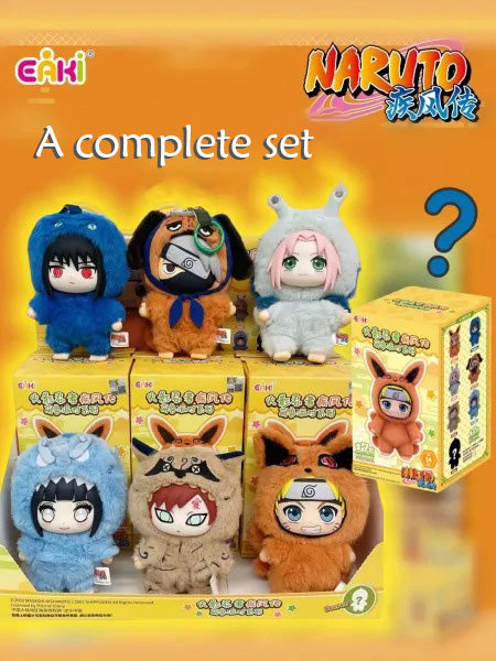 🌀Naruto × Labubu Blind Box Plush🔥