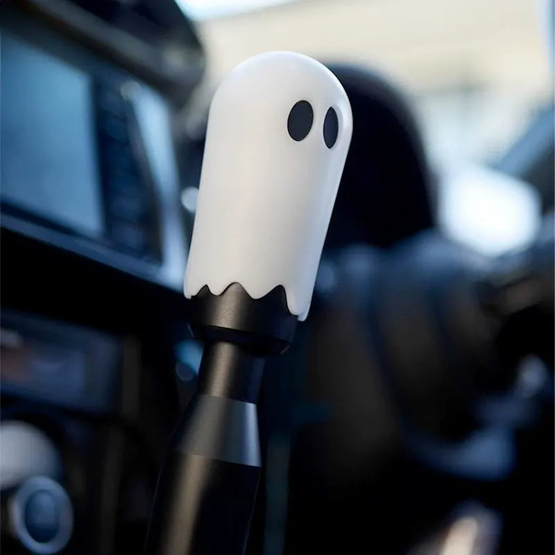 Spooky Ghost Car Gear Shift Knob😈🚀
