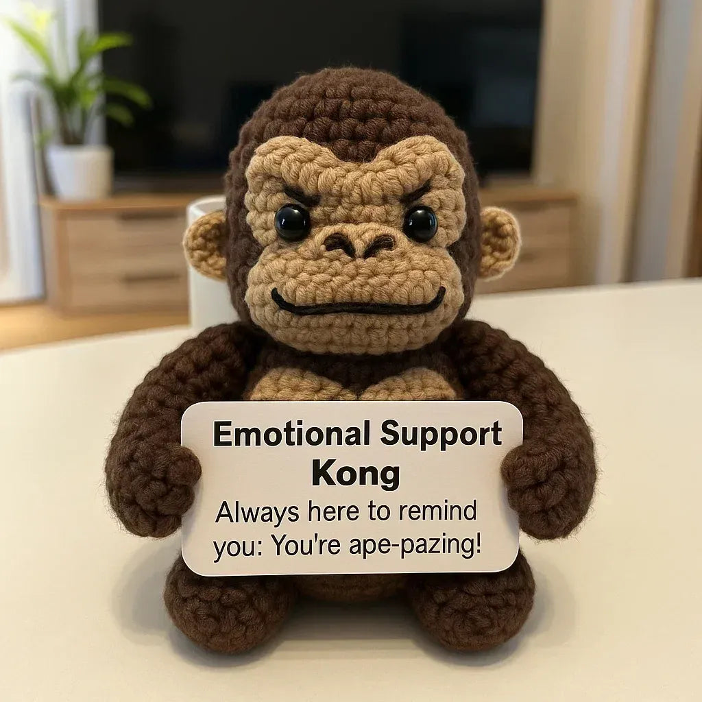 Godzilla Crocheted Emotional Support Dolls