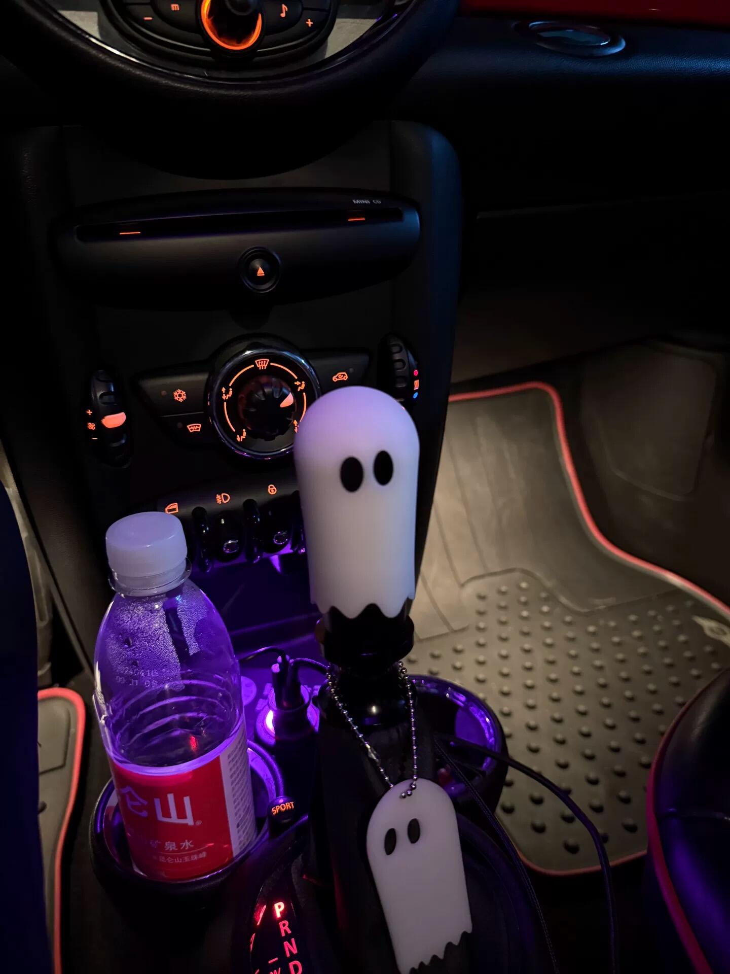 Spooky Ghost Car Gear Shift Knob😈🚀