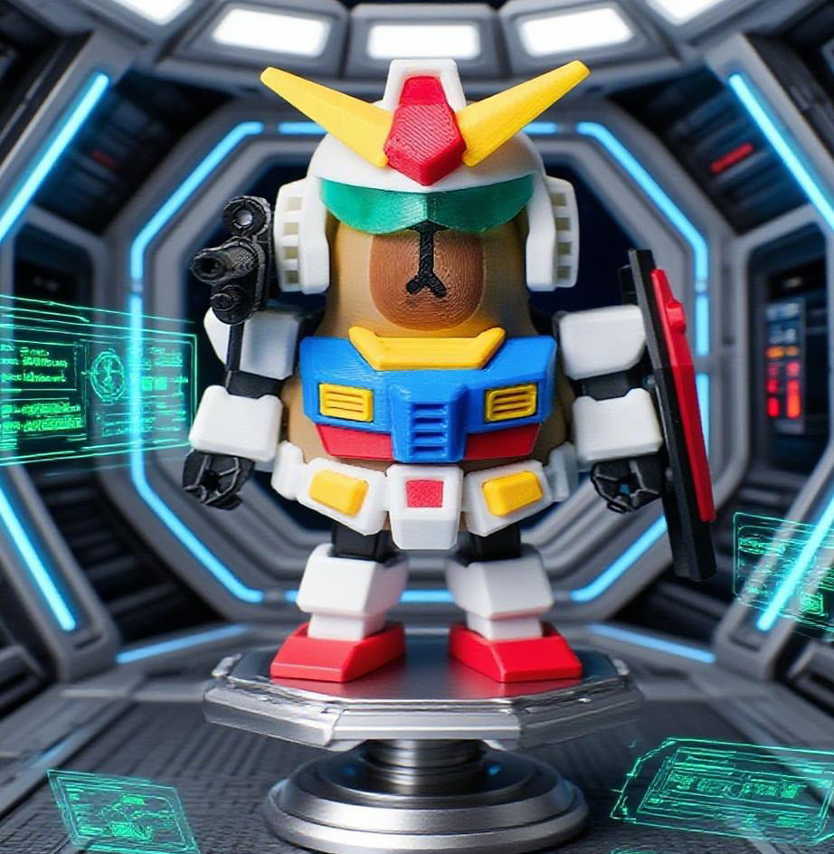 Capybara Mecha Magnetic Toy